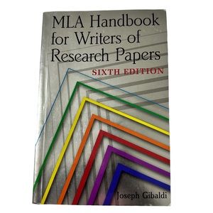 MLA Handbook for Writers of Research Papers 6th Edition by Joseph Gilbaldi